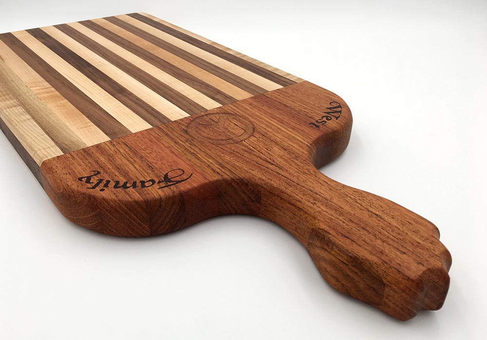 Afro Pick Custom Cutting Board by Taz Boards