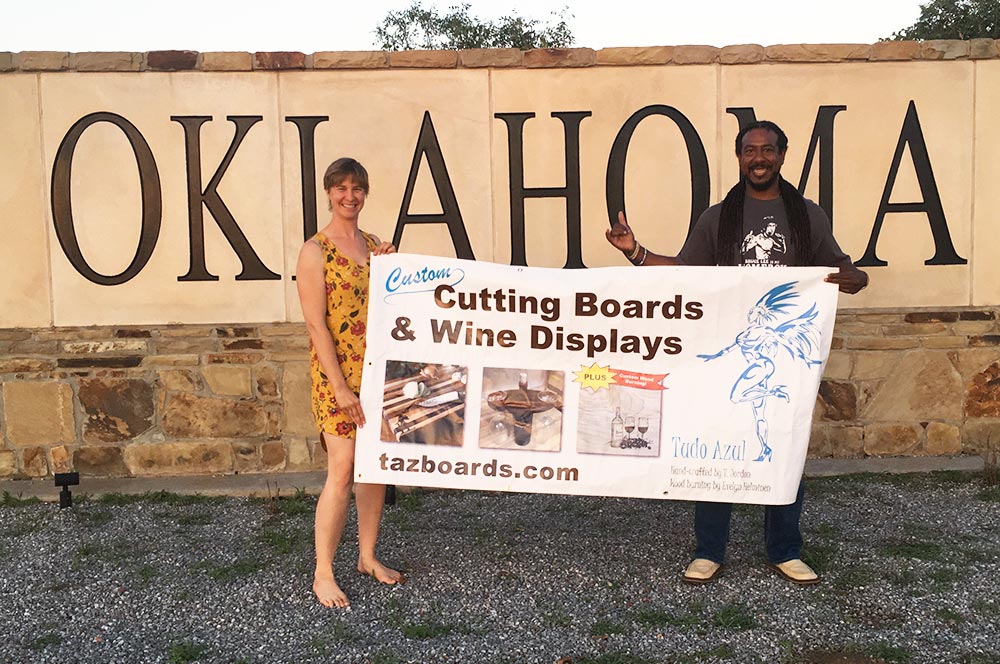 TAZ Boards traveled through Oklahoma