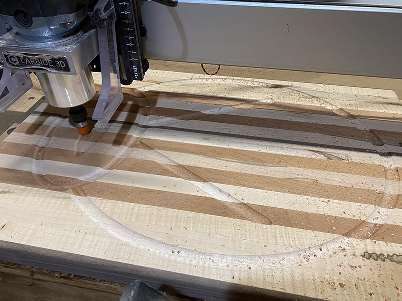 Shapeoko Juice Groove by Tazboards